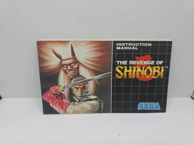 Revenge Of Shinobi Manual, Sega Megadrive  Good Condition. - Image 1 of 2
