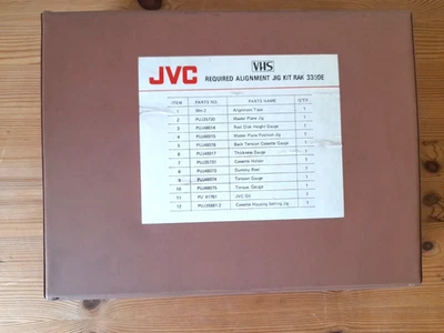 JVC VHS Alignment Kit (Testkassette, Messkassette, Einstellwerkzeug, ...) - Bild 1 von 4