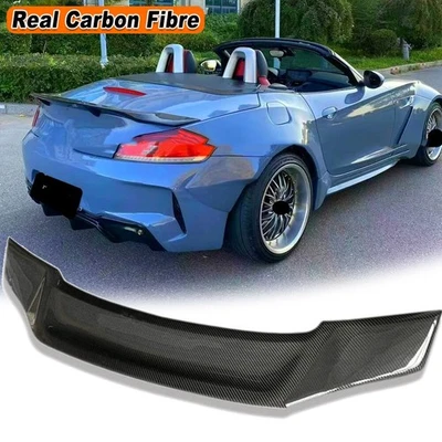 Alerón trasero de fibra de carbono real estilo R para BMW Z4 E89 2009-2015 Foto 1 de 4