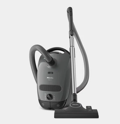 Miele Classic C1 Pure Suction PowerLine Graphite Gray Canister Vacuum Cleaner - Image 1 of 4