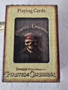 Sketched PIRATES OF THE CARIBBEAN PLAYING CARDS Disney Theme Park Ride NEU OOP - Bild 1 von 10