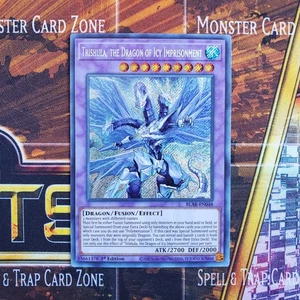 1x Trishula, the Dragon of Icy Imprisonment - Secret Rare - BLAR-EN048 - LP - Imagen 1 de 2
