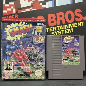 Smash Tv W.Box Nintendo Nes PAL VGC TESTED FREE TRACKED POSTAGE - Picture 1 of 16