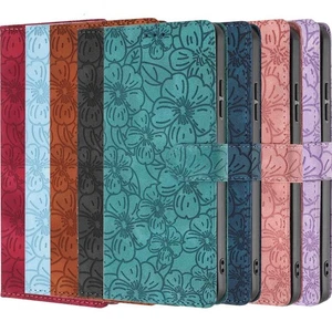 Sakura Flower Wallet Phone Case For Huawei P50 P40 P30 P20 Pro Y5P Y6P P Smart Z - Picture 1 of 21