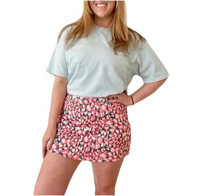 Falda deportiva Prince Tennis Skort M Preppy Sorority College rosa leopardo Foto 1 de 4