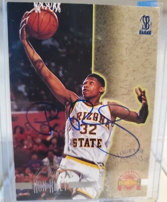 1996 Score Board Rookie Card Autograph RON RILEY Auto Arizona State Las Vegas SP - Image 1 of 2