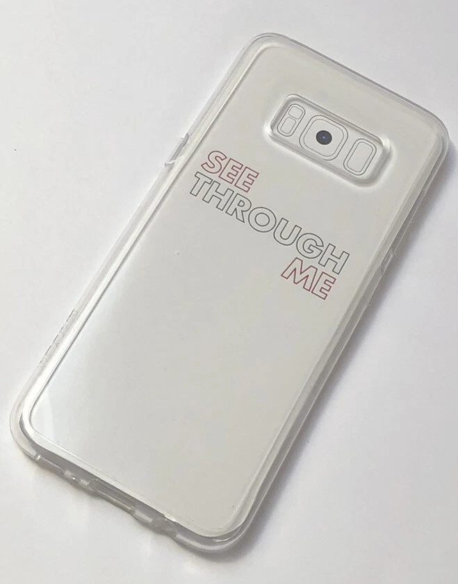 Capa protetora transparente cristal Skech para Samsung Galaxy S8 amortecedor - Imagem 1 de 4