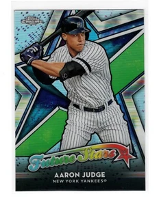 Aaron Judge 2018 Topps Chrome 2nd Yr Future Stars Refractor MVP New York Yankees - Picture 1 of 2