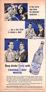 VINTAGE 1944 KANADA TROCKENWASSER DRUCK ANZEIGE - Bild 1 von 1