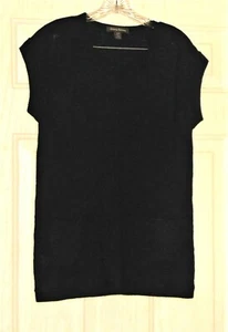 Tommy Bahama Sleeveless Charcoal Wool Blend Knit Top w/ Pockets Sz S/P - Picture 1 of 3