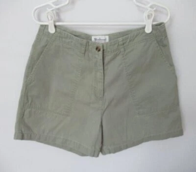 Pantalones cortos Westbound verde en la cintura 100% algodón entrepierna 5" *Talla 12* Foto 1 de 4