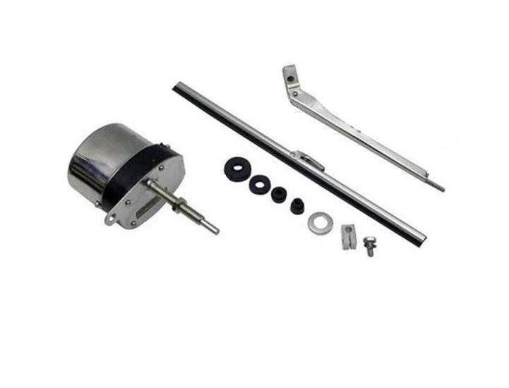 Universal Windshield Wiper Motor Kit Hot Rod Street Rod Jeep Boat Chevy Ford - Image 1 of 1