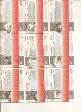 2010 Reading Phillies Complete STADIUM GIVE AWAY (SGA) Set by Multi Ad