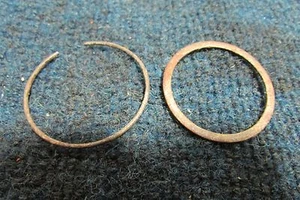 OEM HARLEY DAVIDSON FXR SPORTSTER FRONT FORK SEAL WASHER & CLIP SET 35mm - Picture 1 of 1