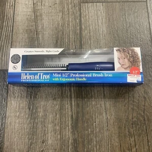 Helen Of Troy Mini 1/2" Professional Brush Iron Ergonomic Handle NIB - Picture 1 of 7