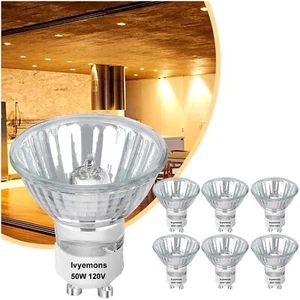 Ivyemons GU10+C 120V 50W Bulb - High Output 500LM GU10 Dimmable Bulb MR16 GU1... - Picture 1 of 9
