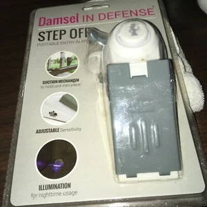Damsel In Defense - Step Off Portable Entry Alarm, New, Sealed 120 Decibel Alarm - Picture 1 of 2