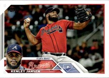 2023 Topps #30 Kenley Jansen NM-MT Braves ID:50141