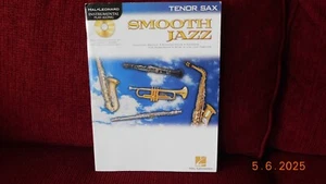 Smooth Jazz Tenor Sax Solo Sheet Music Saxophone Play-Along Book CD Pack - Picture 1 of 3