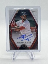 2021 Topps Tribute Michael Chavis On-Card Auto 6/10