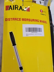 AIRAJ Distance Measure Walk Wheel Retractable Measuring Tool - Picture 1 of 5