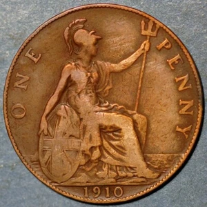 Great Britain Penny 1910 KM# 794.2 - Picture 1 of 2