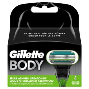 Gillette Body drei Power Glide Klingen 4 Stück in einer Packung - Picture 1 of 1
