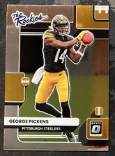 George Pickens 2022 Donruss Optic The Rookies Rookie Card - Steelers
