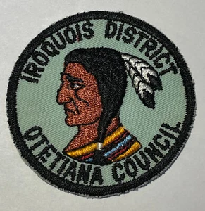 Iroquois District Otetiana Council  Boy Scout  Patch BSA  CC2 - Picture 1 of 1
