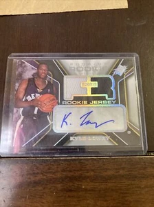 2006-07 SPx Rookie Auto Jersey /1199 Kyle Lowry #140 Rookie Auto RC - Picture 1 of 2