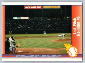 1991 Pacific Nolan Ryan Texas Express I #63 Last Pitch No-Hitter Number 6 NM