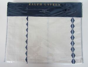 Ralph Lauren Throw Cream Blanket 100% Linen 54"x72" MAGGIE White NEW