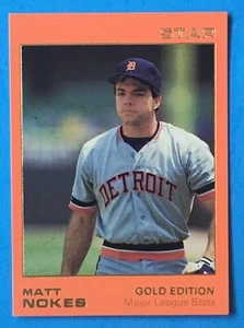 1988 STAR COMPANY MATT NOKES SET NM-MT GOLD EDITION LIMITED 1500 - Picture 1 of 11