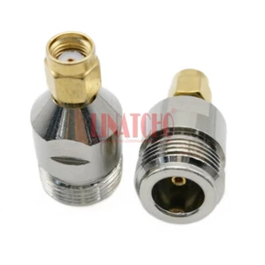 Convertidor de antena router WIFI RF N hembra a RP SMA macho recto 5,8 GHz 2,4 GHz - Imagen 1 de 10