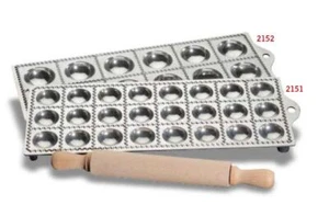 Raviolamp raviolatrice in alluminio con 12 o 24 impronte tonde made in italy - Imagen 1 de 1