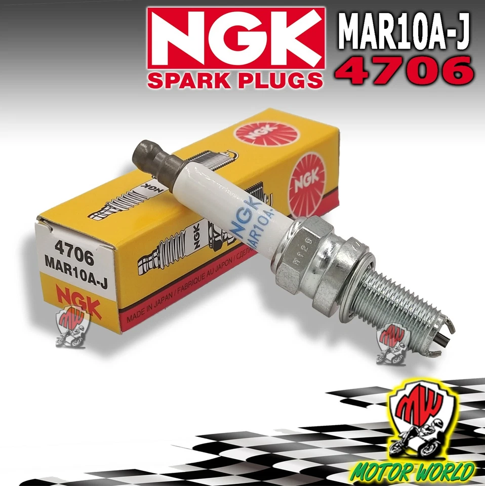 CANDELA ORIGINALE NGK MAR10A-J DUCATI S 848 2008 2009 2010 2011 2012 - Immagine 1 di 1