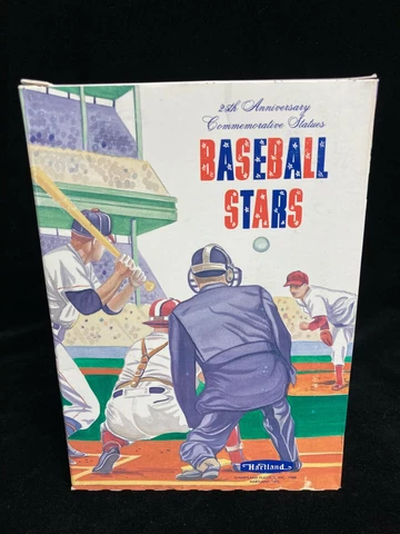 1988  Yogi Berra Baseball Stars 25th Anniversary Commemorative Statues VTG Cover