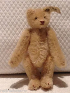 ❤Steiff Snap Apart Bear Botón de Peluche Oso 1908 Réplica 0158/17 LT ED 5000❤ - Imagen 1 de 11