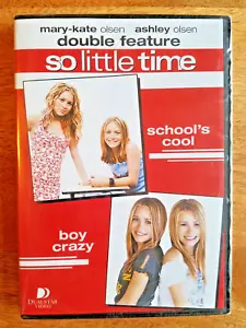 Mary Kate and Ashley So Little Time DVD School's Cool Boy Crazy Olsen Double NEW - Picture 1 of 11