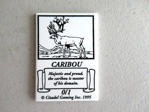 MTG Caribou Citadel Gaming Inc Token 1995 Rare Item 0/1 Version #2 - Picture 1 of 2