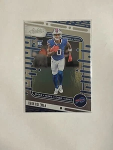 Keon Coleman (RC) Rookie #133 Buffalo Bills - 2024 Panini Absolute Football WR - Picture 1 of 2