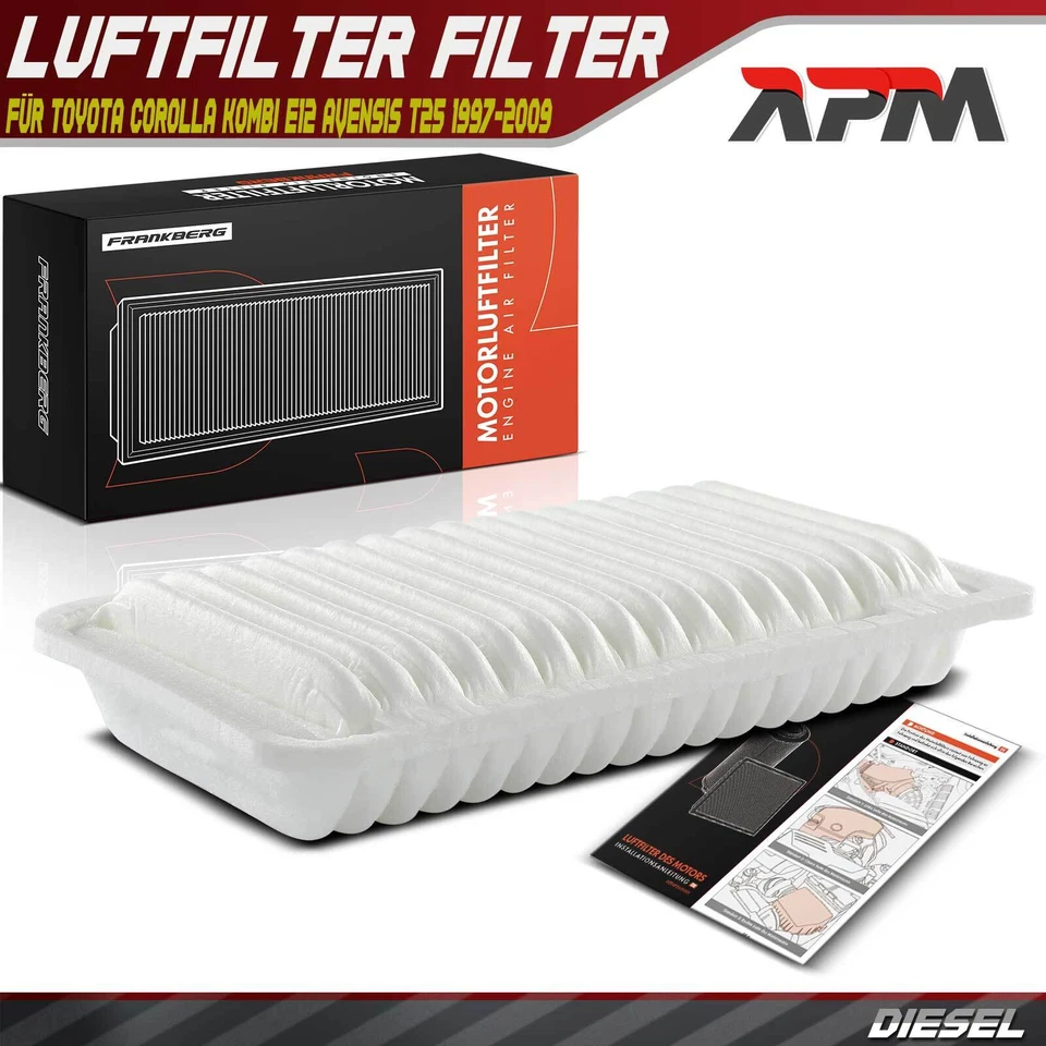 Filtre Cartouche Filtrante pour Toyota Corolla Break E12 Avensis T25 1997-2009 - Photo 1/4