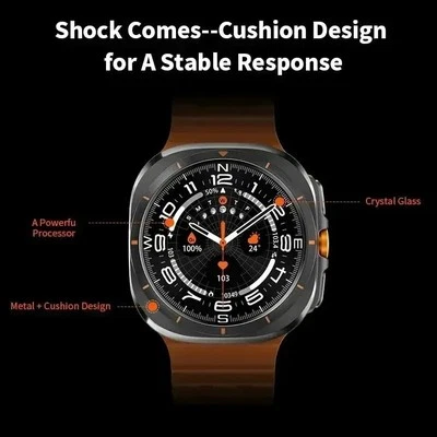New For Galaxy Smart Watch 7 Ultra Men Amoled Screen Best Quality - Image 1 of 4