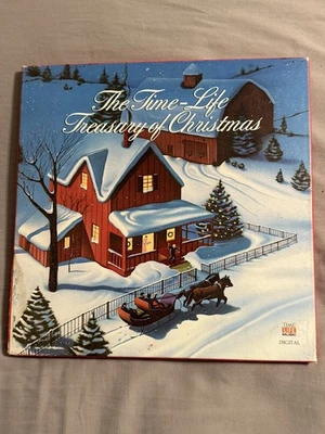 TIME LIFE: Treasury of Christmas 3LP Vinyl 1986 Box Set - Image 1 of 4
