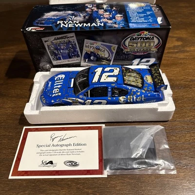 Ryan Newman 2008 autografiado Daytona 500 victoria 1/24 Foto 1 de 4