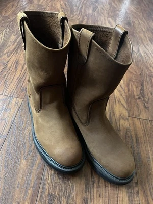 Botas occidentales de trabajo o informales de cuero de gamuza con puntera de acero Wolverine talla 11 para hombre Foto 1 de 4