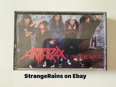 Anthrax - I’m the Man - Cassette Tape   1987  (EP)  PLAY TESTED / SOUNDS GREAT! - Image 1 of 4
