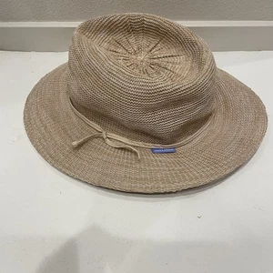 Wallaroo Victoria Fedora UPF 50+ Sun Protection Hat Natural Beige Oatmeal 2019 - Picture 1 of 9
