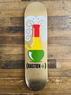 SUPER RARE Bastien Salabanzi Bong Rasta FLIP Skateboard Deck Vintage Arto Saari - Image 1 of 4