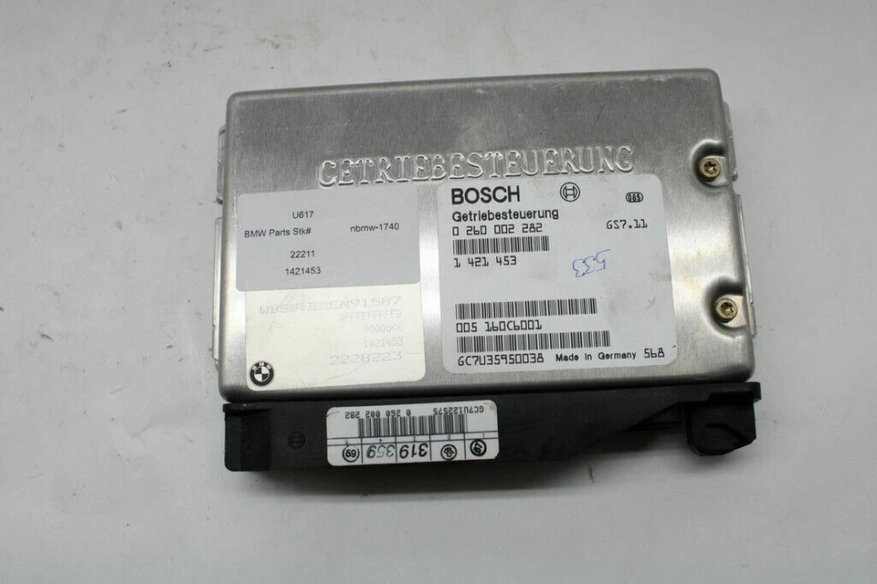 Computadora de transmisión BMW M3 E36 1995 1996 1997 TCU TCM OEM usada Foto 1 de 4